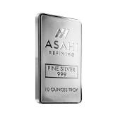 10 oz Asahi Silver Bar .999 Fine