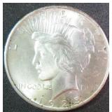 1925 Silver Peace Dollar, $50.03 Melt Value