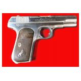 Colt Model M1903 Pocket Hammerless .32 Auto Pistol