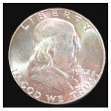 1962 Silver Franklin Half Dollar, $23.55 Melt