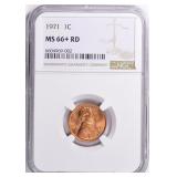 1971 Lincoln Cent NGC MS-66+ RD