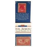 TWO (2) 1920's Commemorative Stamps incl. 1928