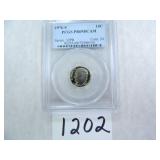 TWO (2) 1976-S Roosevelt Dime PCGS Graded PR69 DC