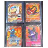 Four (4) Pokemon ex: Morpeko, Rampardos, Stunfisk