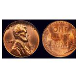 1958-D Lincoln Cent PCGS MS-66 RD