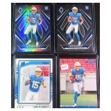 Three (3) Ladd McConkey (RCs) plus Donruss Card
