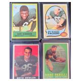 Four (4) Vintage Packers incl. Robinson & Nitschke