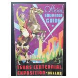 1936 Texas Centennial Expo, Dallas. Souvenir Guide
