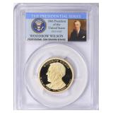 2013-S Pres. $ Woodrow Wilson PCGS Proof-70 DCAM