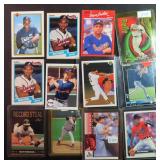 Four (4) Dave Justice (RC), Frank Thomas (RC) and