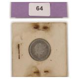1899 Silver Barber Dime, $4.70 Melt Value