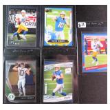 Five (5) Justin Herbert Cards incl. (RC)