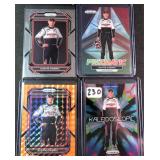 Four (4) Austin Cindric NASCAR Cards incl. Prizm