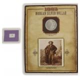 1883 Silver Morgan Dollar Display, $50.15