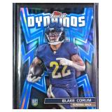 #54/99 Blake Corum Dynamos ROOKIE CARD