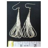 .15 troy ounce Sterling Silver Earrings
