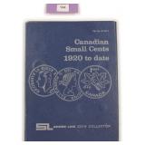 Canadian Small Cents in Album as shown