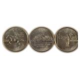 Three (3) Clad State Quarters