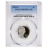 2010-S Jefferson Nickel PCGS Proof-69 DCAM