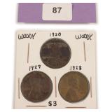 1920's Wheat Cents