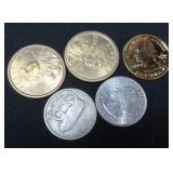 Coins incl. Colorized Montana Quarter
