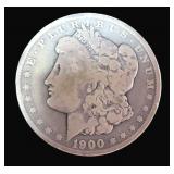 1900-O Silver Morgan Dollar, $53.46 Melt