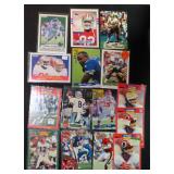 Sixteen (16) Football Star Cards incl. Randall