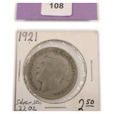 1921 Great Britain George V Half Crown