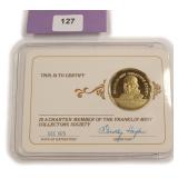 1975 Franklin Mint Collector's Society Coin