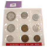 1940's Canada George VI Coinage