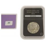 1969-D 40% Silver Kennedy Half Dollar, $9.60