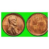 1956-D Lincoln Cent PCGS MS-64 RD