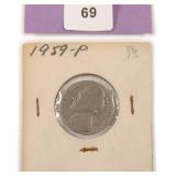 1959 Jefferson Nickel