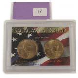 Sacagawea Dollar Display