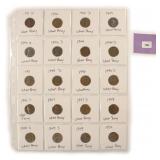 1941-1950 Date Range Wheat Cents