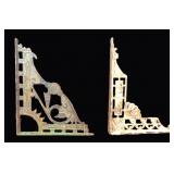TWO (2) Late 19th Century Cast Iron Architectural