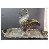 Vintage Silverplated Sugar Scuttle and