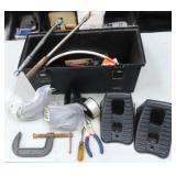 Box with Contents incl. Safety Goggles, Clamp
