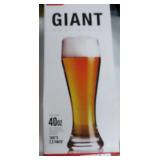 40 oz (2.5 Pints) Pilsner Glass
