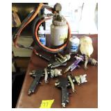 Paint Spray Guns and 134A Freon