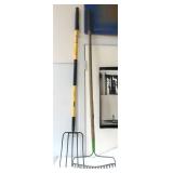 DeWalt Pitchfork and a Rake