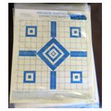 Twenty-Five (25) 14"x16" Blue Targets