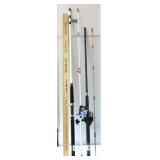 TWO (2) Rod and (1) Reel