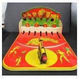 1950s Shooting Gallery Game Tin Litho Wolverine