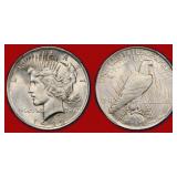1922 Peace Silver Dollar NGC MS-62