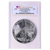 2010 ATB 5 oz. Silver QRTR Gr. Canyon PCGS MS69PL