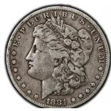 1881-P Morgan Dollar Silver U.S. Philadelphia Mint
