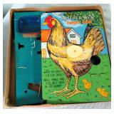 Vintage Mechanical Mother Hen Target Game