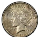 1924-P Peace Dollar Silver U.S. Philadelphia Mint