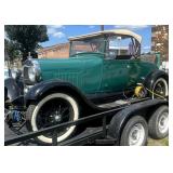1929 Ford Model A Convertible Starts Runs & Drives
